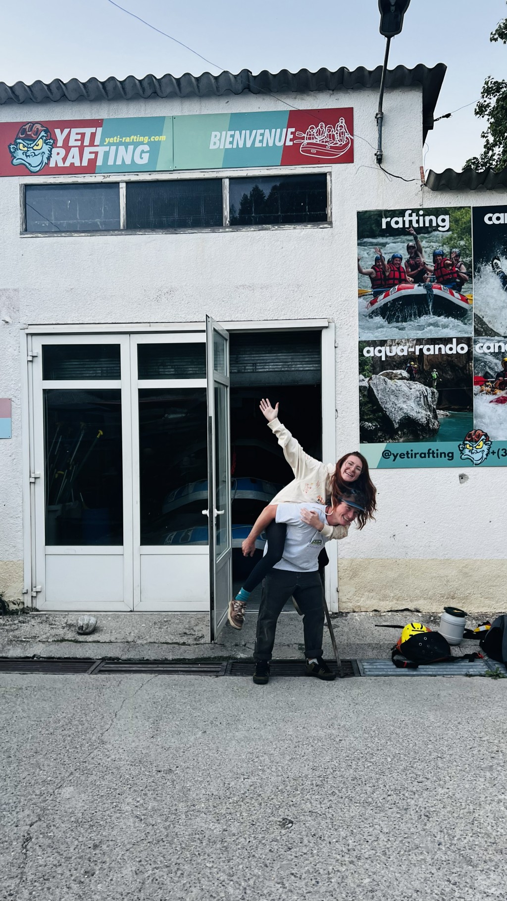 La base Yeti Rafting Ã  Castellane